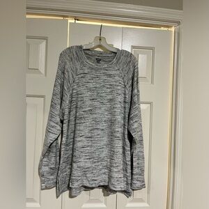Aerie Women's Gray Long Sleeve Pullover Top